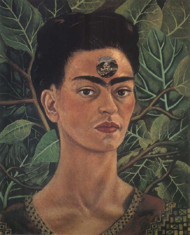 Frida Kahlo Thinking about death